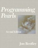 Cover of “Programming Pearls”.